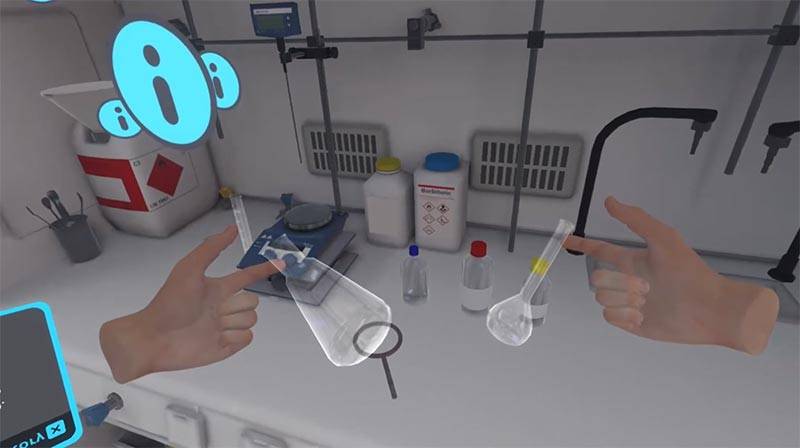 Virtuális laboratóriumi vegyi fülke Virtuális laboratóriumi vegyi fülke