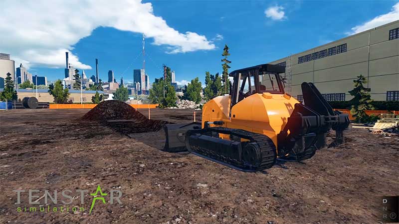 Tenstar dózer-szimulátor Tenstar dózer-szimulátor