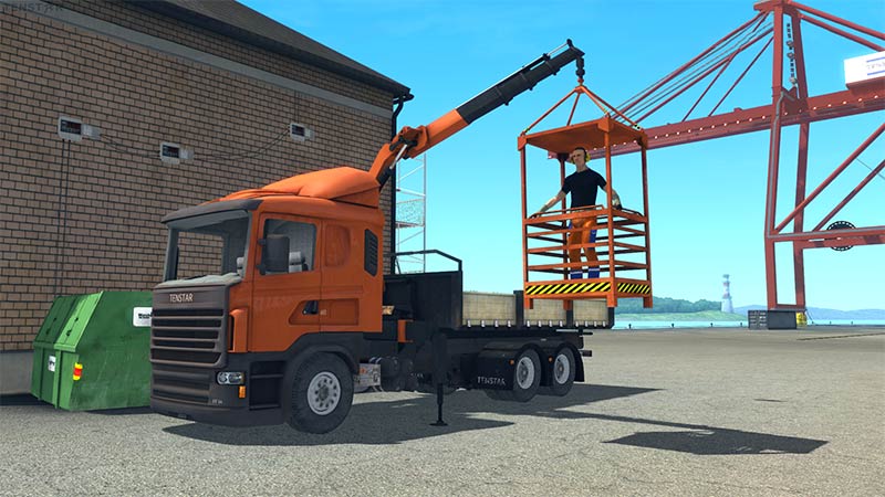 Tenstar önrakodó daru személyemelés Tenstar önrakodó daru személyemelés