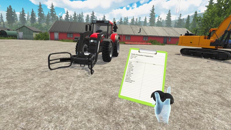 Tenstar traktor vr szimulátor